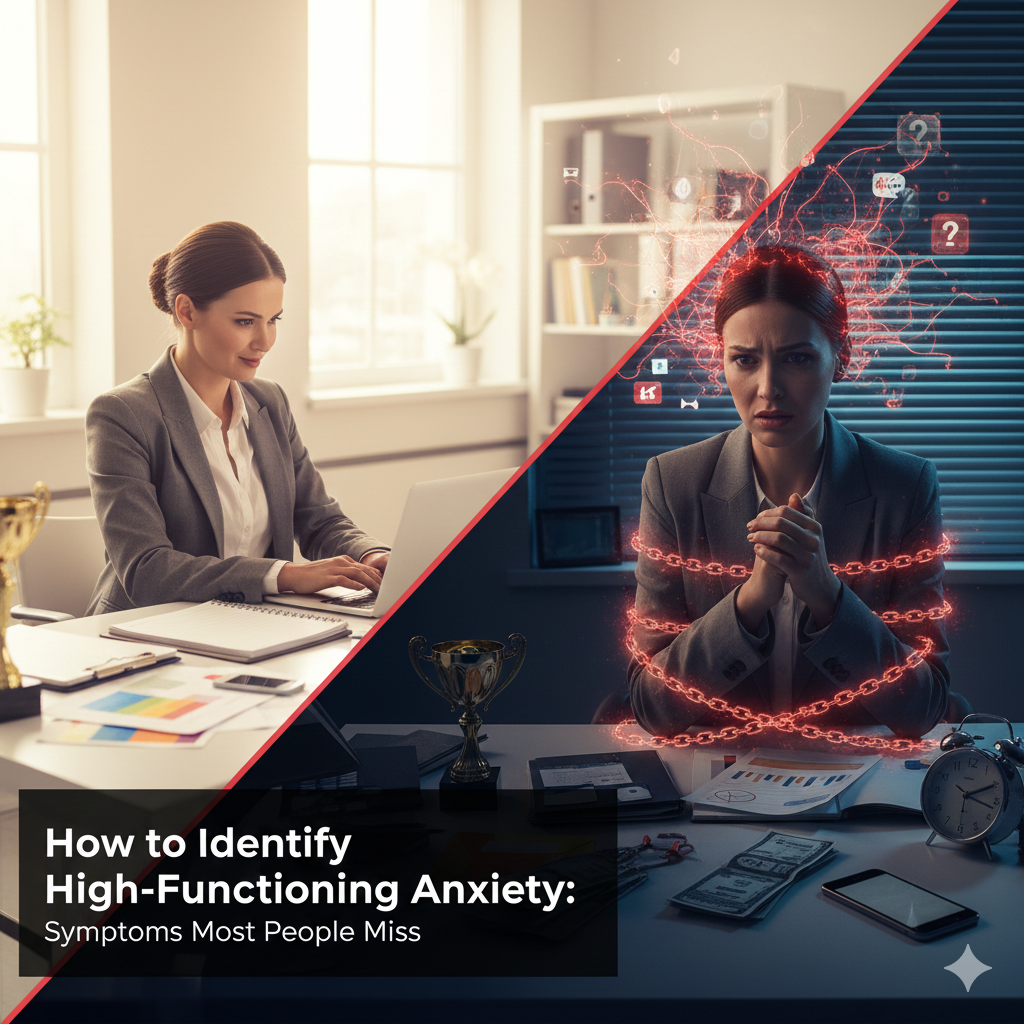 😥 How to Identify High-Functioning Anxiety: Symptoms Most People Miss