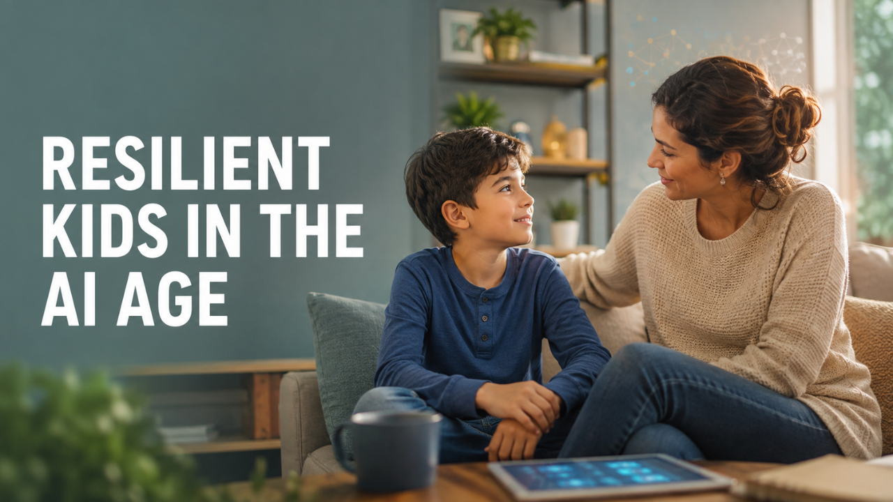 Raising Emotionally Resilient Kids in the Age of AI: A Parenting Coach's Perspective